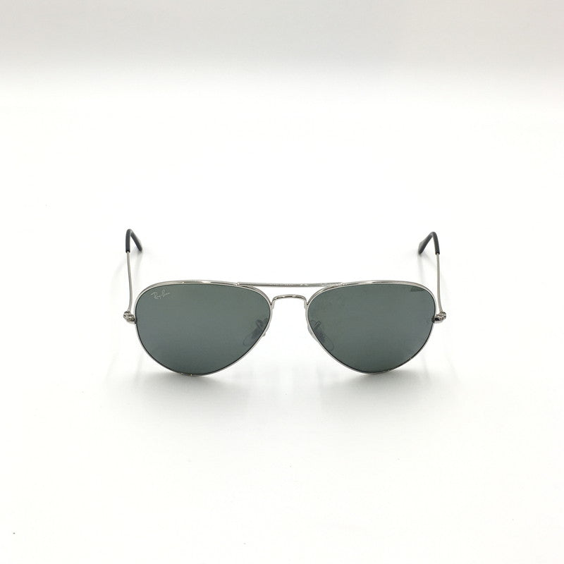 【現状渡し品】【メンズ】 Ray-Ban レイバン AVIATOR RB3025 アビエーター サングラス アイウェア アクセサリー 203-241023-kk-49-tei サイズ：58ロ14-135 カラー：シルバー 万代Net店