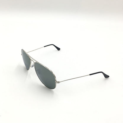 【現状渡し品】【メンズ】 Ray-Ban レイバン AVIATOR RB3025 アビエーター サングラス アイウェア アクセサリー 203-241023-kk-49-tei サイズ：58ロ14-135 カラー：シルバー 万代Net店