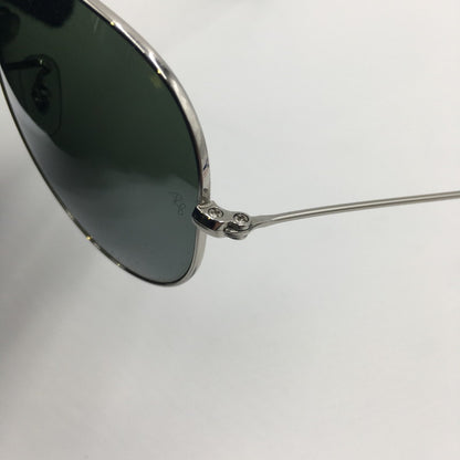 【現状渡し品】【メンズ】 Ray-Ban レイバン AVIATOR RB3025 アビエーター サングラス アイウェア アクセサリー 203-241023-kk-49-tei サイズ：58ロ14-135 カラー：シルバー 万代Net店