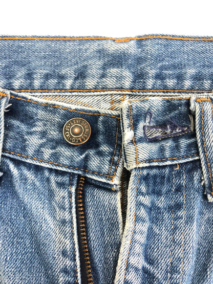 【中古品】【メンズ】 LEVI'S リーバイス 70'S 505-0217 66後期 DENIM PANTS デニムパンツ ボトムス ヴィンテージ 156-260904-AS-30-hon サイズ：W32L30 カラー：ブルー 万代Net店