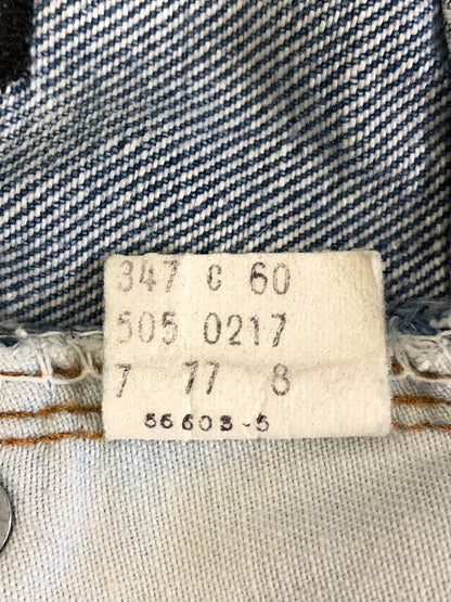 【中古品】【メンズ】 LEVI'S リーバイス 70'S 505-0217 66後期 DENIM PANTS デニムパンツ ボトムス ヴィンテージ 156-260904-AS-30-hon サイズ：W32L30 カラー：ブルー 万代Net店