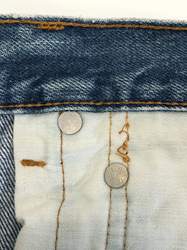 【中古品】【メンズ】 LEVI'S リーバイス 70'S 505-0217 66後期 DENIM PANTS デニムパンツ ボトムス ヴィンテージ 156-260904-AS-30-hon サイズ：W32L30 カラー：ブルー 万代Net店