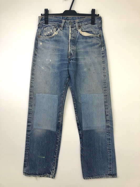【中古品】【メンズ】 LEVI'S リーバイス 501 60'S BIG-E S-TYPE DENIM PANTS デニムパンツ ボトムス ヴィンテージ 156-260904-AS-29-hon サイズ：下記参照 カラー：ブルー 万代Net店