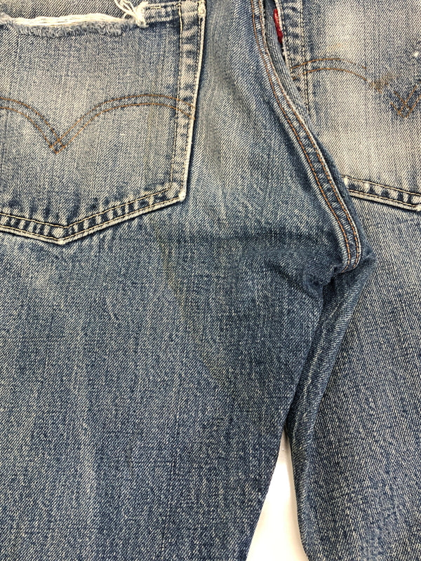 【中古品】【メンズ】 LEVI'S リーバイス 501 60'S BIG-E S-TYPE DENIM PANTS デニムパンツ ボトムス ヴィンテージ 156-260904-AS-29-hon サイズ：下記参照 カラー：ブルー 万代Net店