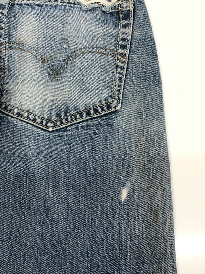 【中古品】【メンズ】 LEVI'S リーバイス 501 60'S BIG-E S-TYPE DENIM PANTS デニムパンツ ボトムス ヴィンテージ 156-260904-AS-29-hon サイズ：下記参照 カラー：ブルー 万代Net店
