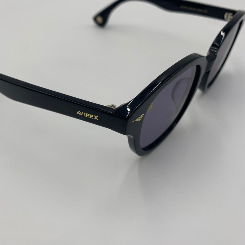 【中古品】【メンズ】 AVIREX アヴィレックス SUNGLAS AR702 サングラス アイウェア アクセサリー 203-241102-kk-12-tei サイズ：49ロ22-140 カラー：ブラック 万代Net店