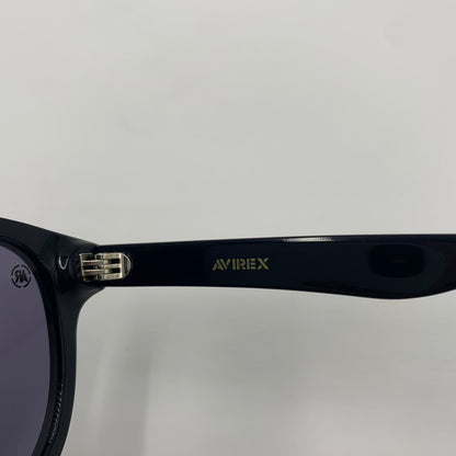 【中古品】【メンズ】 AVIREX アヴィレックス SUNGLAS AR702 サングラス アイウェア アクセサリー 203-241102-kk-12-tei サイズ：49ロ22-140 カラー：ブラック 万代Net店