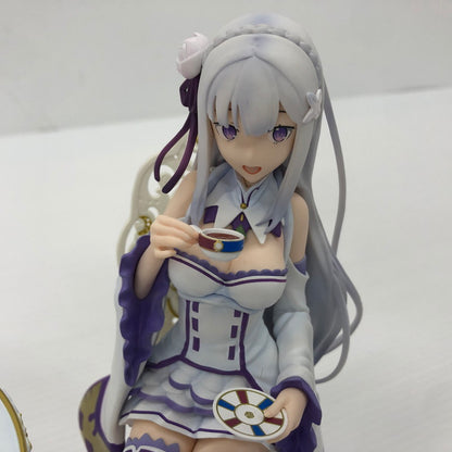【中古品】 KDcolle Re：ゼロから始める異世界生活 エミリア お茶会Ver. 1/7 フィギュア KADOKAWA 053-260715-ns-02-tei 万代Net店