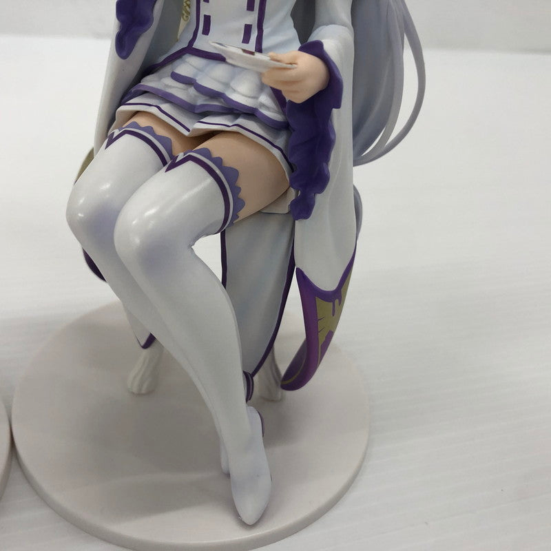【中古品】 KDcolle Re：ゼロから始める異世界生活 エミリア お茶会Ver. 1/7 フィギュア KADOKAWA 053-260715-ns-02-tei 万代Net店