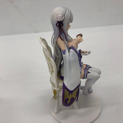 【中古品】 KDcolle Re：ゼロから始める異世界生活 エミリア お茶会Ver. 1/7 フィギュア KADOKAWA 053-260715-ns-02-tei 万代Net店