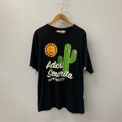 【中古品】【メンズ】  PERFECT RIBS パーフェクトリブス × A LOVE MOVEMENT ア ラブ ムーブメント 別注 コラボ SHORT SLEEVE T SHIRTS ショートスリーブ Tシャツ 半袖 トップス 141-241120-kk-22-tei サイズ：L カラー：ブラック 万代Net店