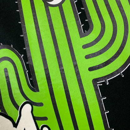 【中古品】【メンズ】  PERFECT RIBS パーフェクトリブス × A LOVE MOVEMENT ア ラブ ムーブメント 別注 コラボ SHORT SLEEVE T SHIRTS ショートスリーブ Tシャツ 半袖 トップス 141-241120-kk-22-tei サイズ：L カラー：ブラック 万代Net店