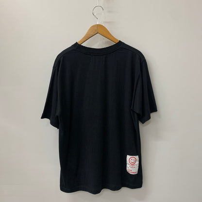 【中古品】【メンズ】  PERFECT RIBS パーフェクトリブス × A LOVE MOVEMENT ア ラブ ムーブメント 別注 コラボ SHORT SLEEVE T SHIRTS ショートスリーブ Tシャツ 半袖 トップス 141-241120-kk-22-tei サイズ：L カラー：ブラック 万代Net店