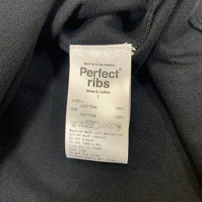 【中古品】【メンズ】  PERFECT RIBS パーフェクトリブス × A LOVE MOVEMENT ア ラブ ムーブメント 別注 コラボ SHORT SLEEVE T SHIRTS ショートスリーブ Tシャツ 半袖 トップス 141-241120-kk-22-tei サイズ：L カラー：ブラック 万代Net店