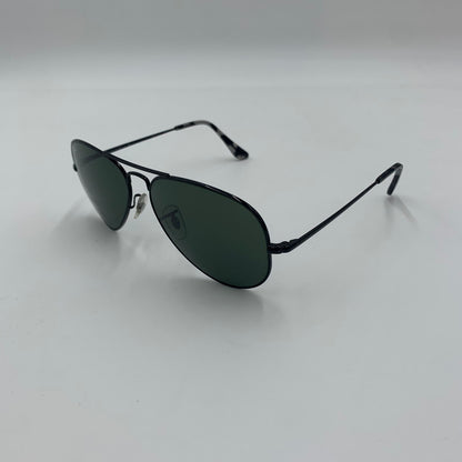 【中古品】【メンズ】 Ray-Ban レイバン AVIATOR RB3689 アビエーター サングラス アイウェア アクセサリー 203-241102-kk-08-tei サイズ：58ロ14-140 カラー：ブラック 万代Net店