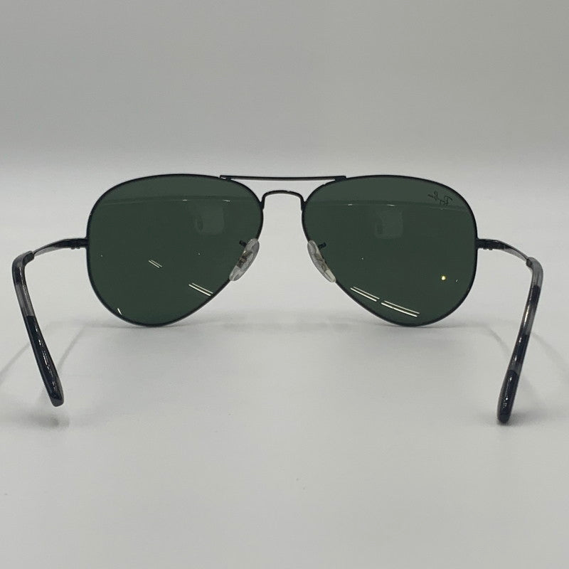 【中古品】【メンズ】 Ray-Ban レイバン AVIATOR RB3689 アビエーター サングラス アイウェア アクセサリー 203-241102-kk-08-tei サイズ：58ロ14-140 カラー：ブラック 万代Net店