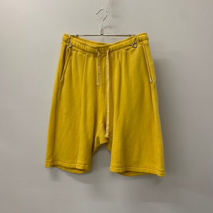 【中古品】【メンズ】  PERFECT RIBS パーフェクトリブス BASIC SWEAT SHORT PANTS ベーシック スウェットショートパンツ ボトムス ショーツ ハーフパンツ 151-241120-kk-23-tei サイズ：XL カラー：イエロー 万代Net店