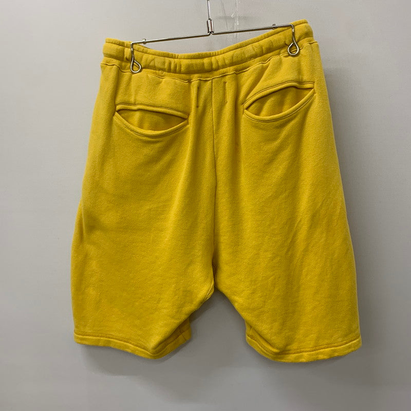 【中古品】【メンズ】  PERFECT RIBS パーフェクトリブス BASIC SWEAT SHORT PANTS ベーシック スウェットショートパンツ ボトムス ショーツ ハーフパンツ 151-241120-kk-23-tei サイズ：XL カラー：イエロー 万代Net店