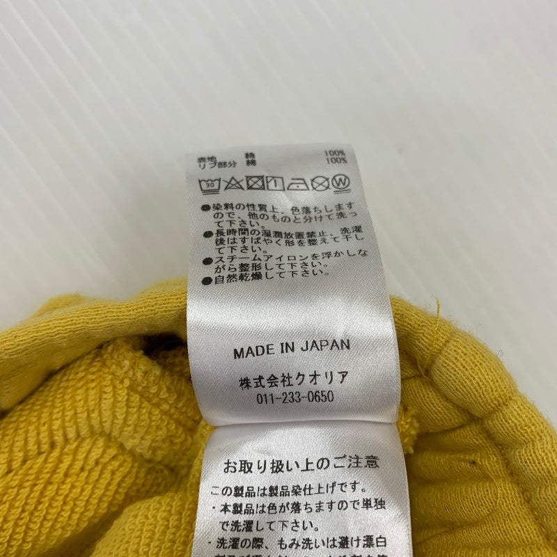 【中古品】【メンズ】  PERFECT RIBS パーフェクトリブス BASIC SWEAT SHORT PANTS ベーシック スウェットショートパンツ ボトムス ショーツ ハーフパンツ 151-241120-kk-23-tei サイズ：XL カラー：イエロー 万代Net店