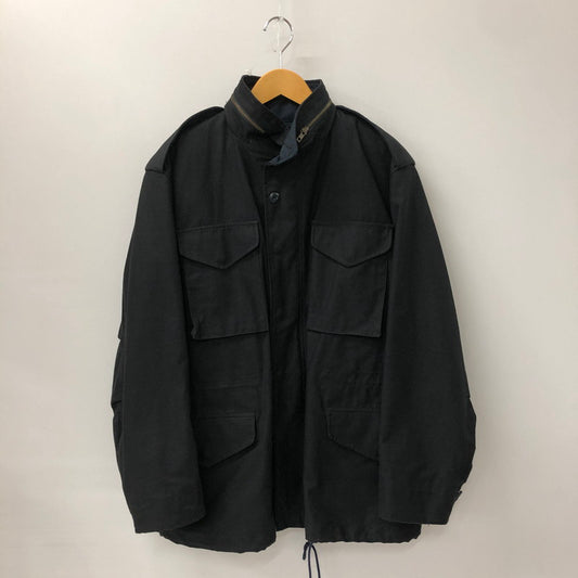 【中古品】【メンズ】  KENNETH FIELD ケネスフィールド × ARCH アーチ 別注 コラボ 22AW M65 REVERSE SATEEN & VENTILE フィールドジャケット ライトアウター ミリタリージャケット 140-250209-kk-01-tei サイズ：M カラー：ブラック 万代Net店