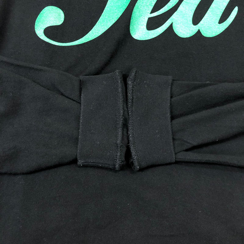 【中古品】【メンズ】  WIND AND SEA ウィンダンシー 21AW GLITTER L/S T-SHIRT WDS-CS-307 グリッター ロングスリーブ Tシャツ 長袖 トップス 142-241121-kk-11-tei サイズ：L カラー：ブラック 万代Net店