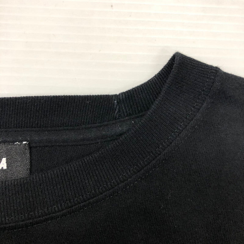 【中古品】【メンズ】  WIND AND SEA ウィンダンシー 21AW GLITTER L/S T-SHIRT WDS-CS-307 グリッター ロングスリーブ Tシャツ 長袖 トップス 142-241121-kk-11-tei サイズ：L カラー：ブラック 万代Net店