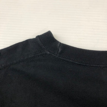 【中古品】【メンズ】 WIND AND SEA ウィンダンシー × SATURDAYS SURF NYC サタデーズサーフニューヨーク 別注 コラボ S/S LOGO TEE SAT-WDS-21A-02 ショートスリーブ ロゴTシャツ 半袖 トップス 142-241121-kk-10-tei サイズ：L カラー：ブラック 万代Net店