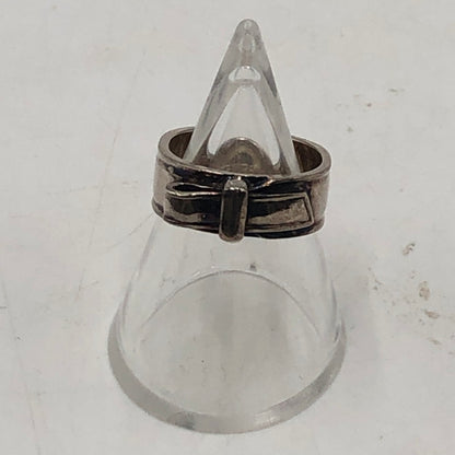 【現状渡し品】【レディース】 HERMES エルメス アルテミス リボン リング アクセサリー 指輪 182-251030-ks-03-tei カラー：シルバー 10号 万代Net店