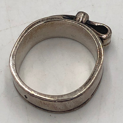 【現状渡し品】【レディース】 HERMES エルメス アルテミス リボン リング アクセサリー 指輪 182-251030-ks-03-tei カラー：シルバー 10号 万代Net店
