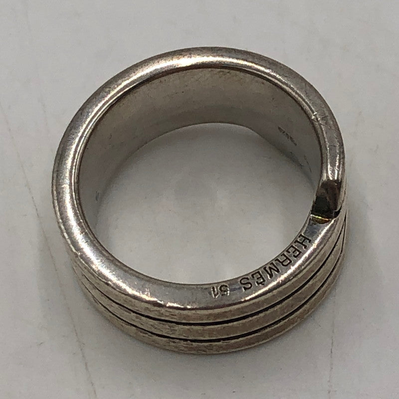 【現状渡し品】【メンズ】 HERMES エルメス イタリーク リング アクセサリー 指輪 182-251030-ks-05-tei カラー：シルバー 10.5号 万代Net店
