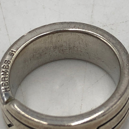 【現状渡し品】【メンズ】 HERMES エルメス イタリーク リング アクセサリー 指輪 182-251030-ks-05-tei カラー：シルバー 10.5号 万代Net店