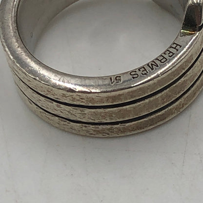 【現状渡し品】【メンズ】 HERMES エルメス イタリーク リング アクセサリー 指輪 182-251030-ks-05-tei カラー：シルバー 10.5号 万代Net店