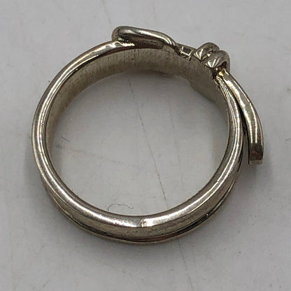 【現状渡し品】【レディース】 HERMES エルメス サンチュール ベルトリング アクセサリー 指輪 182-251030-ks-04-tei カラー：シルバー 11号 万代Net店
