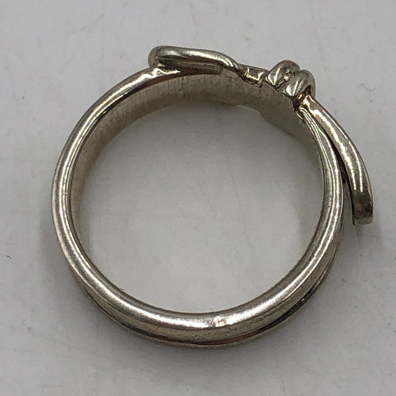 【現状渡し品】【レディース】 HERMES エルメス サンチュール ベルトリング アクセサリー 指輪 182-251030-ks-04-tei カラー：シルバー 11号 万代Net店