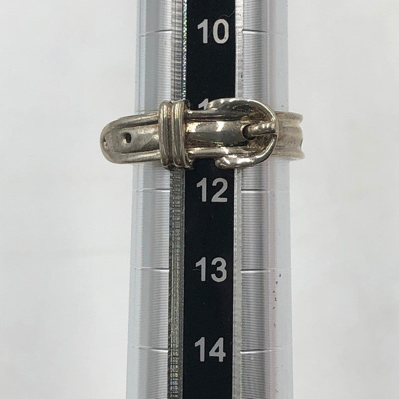 【現状渡し品】【レディース】 HERMES エルメス サンチュール ベルトリング アクセサリー 指輪 182-251030-ks-04-tei カラー：シルバー 11号 万代Net店