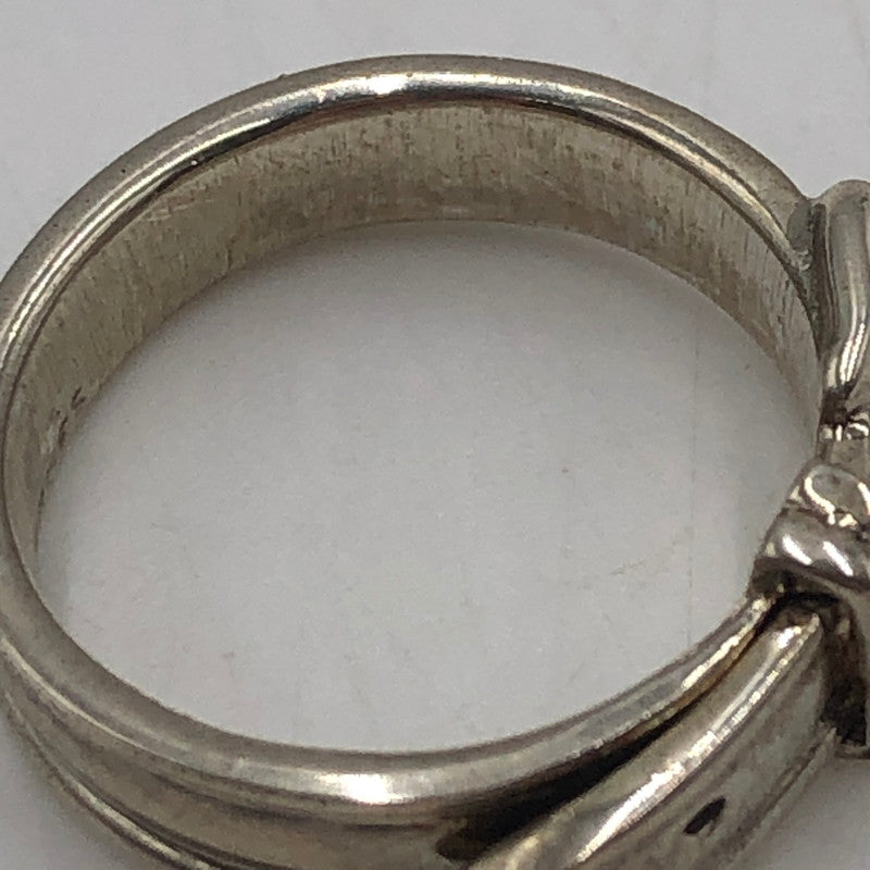 【現状渡し品】【レディース】 HERMES エルメス サンチュール ベルトリング アクセサリー 指輪 182-251030-ks-04-tei カラー：シルバー 11号 万代Net店