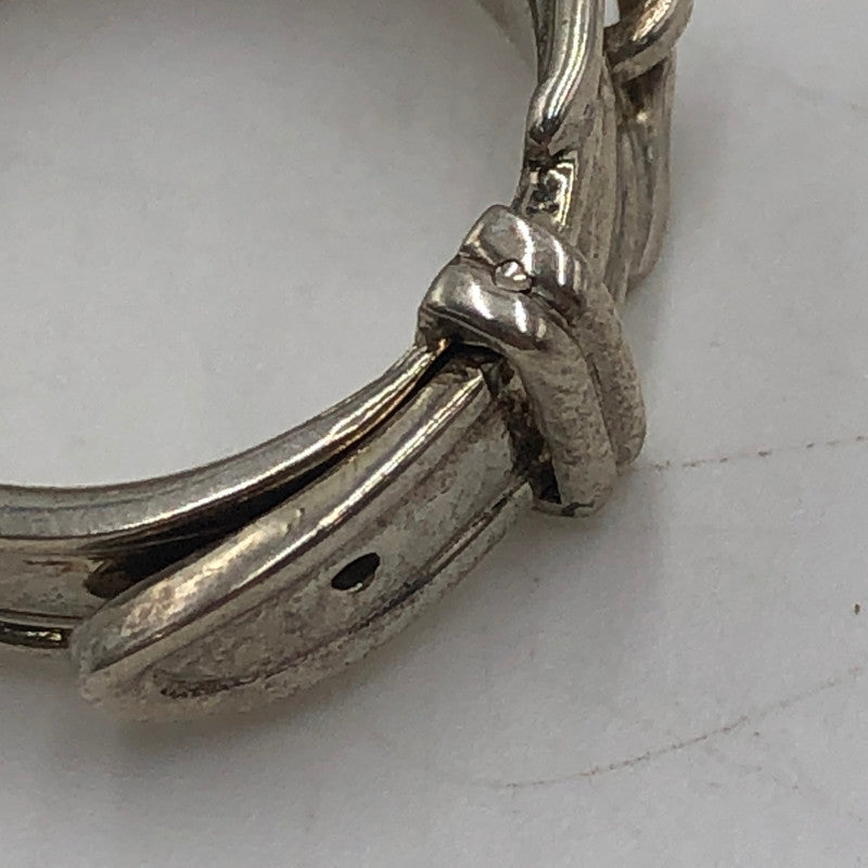 【現状渡し品】【レディース】 HERMES エルメス サンチュール ベルトリング アクセサリー 指輪 182-251030-ks-04-tei カラー：シルバー 11号 万代Net店