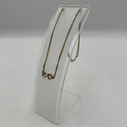 【現状渡し品】【レディース】 TIFFANY&Co. ティファニー インフィニティ ペンダント ネックレス アクセサリー 182-251024-KS-05-tei カラー：スターリングシルバー 万代Net店