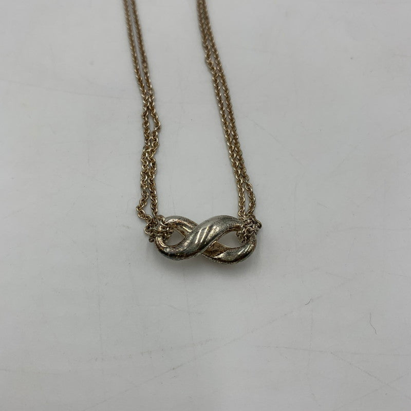 【現状渡し品】【レディース】 TIFFANY&Co. ティファニー インフィニティ ペンダント ネックレス アクセサリー 182-251024-KS-05-tei カラー：スターリングシルバー 万代Net店
