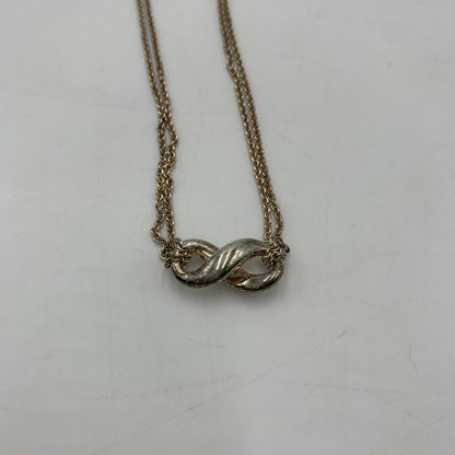 【現状渡し品】【レディース】 TIFFANY&Co. ティファニー インフィニティ ペンダント ネックレス アクセサリー 182-251024-KS-05-tei カラー：スターリングシルバー 万代Net店