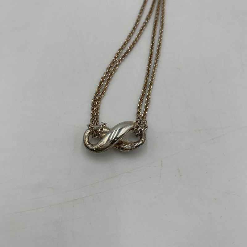 【現状渡し品】【レディース】 TIFFANY&Co. ティファニー インフィニティ ペンダント ネックレス アクセサリー 182-251024-KS-05-tei カラー：スターリングシルバー 万代Net店