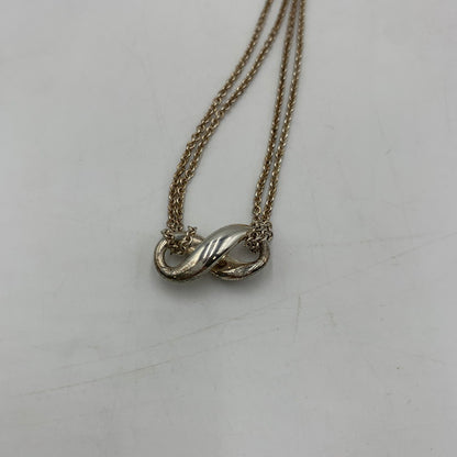 【現状渡し品】【レディース】 TIFFANY&Co. ティファニー インフィニティ ペンダント ネックレス アクセサリー 182-251024-KS-05-tei カラー：スターリングシルバー 万代Net店