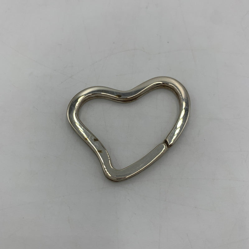 【現状渡し品】【メンズ/レディース】 TIFFANY&Co. ティファニー エルサ ペレッティ オープンハート キーリング アクセサリー 182-251024-KS-07-tei カラー：スターリングシルバー 万代Net店