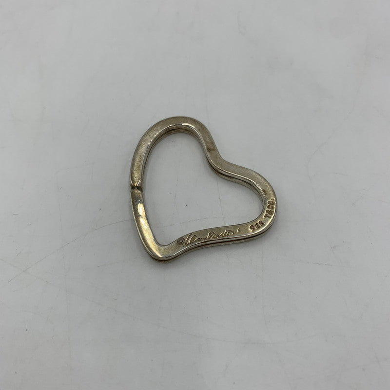 【現状渡し品】【メンズ/レディース】 TIFFANY&Co. ティファニー エルサ ペレッティ オープンハート キーリング アクセサリー 182-251024-KS-07-tei カラー：スターリングシルバー 万代Net店