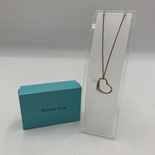【中古品】【レディース】 TIFFANY&Co. ティファニー エルサ ペレッティ オープンハート ネックレス アクセサリー 182-251024-KS-06-tei カラー：シルバー 万代Net店