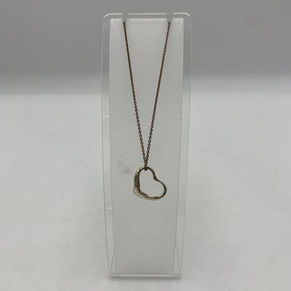 【中古品】【レディース】 TIFFANY&Co. ティファニー エルサ ペレッティ オープンハート ネックレス アクセサリー 182-251024-KS-06-tei カラー：シルバー 万代Net店