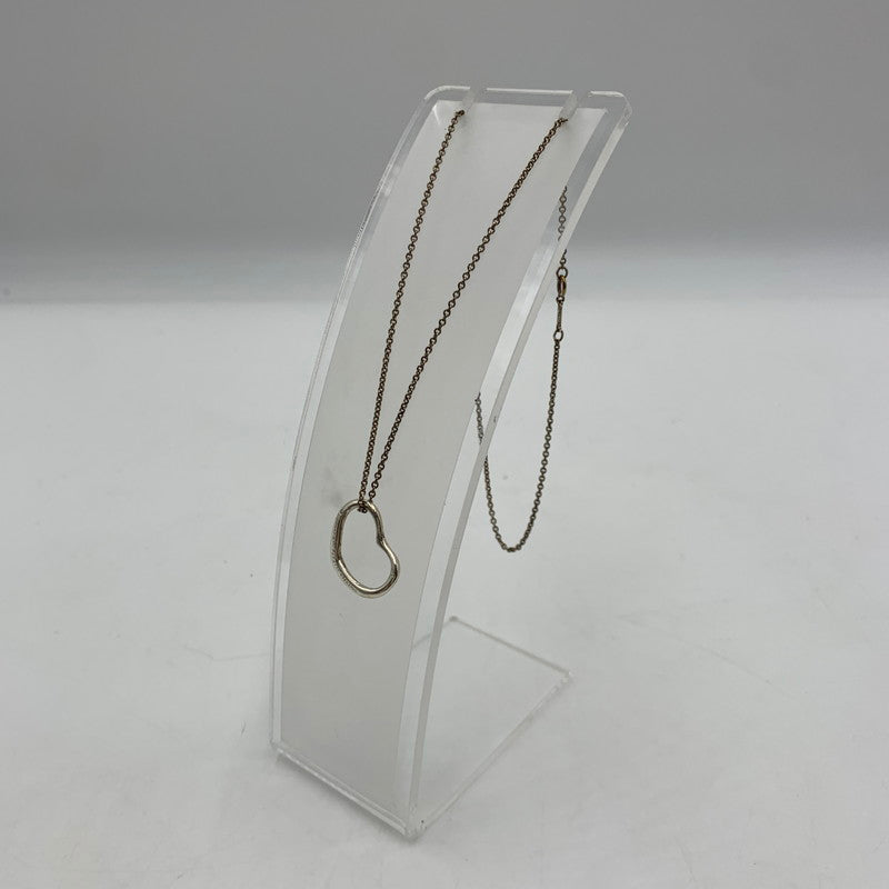 【中古品】【レディース】 TIFFANY&Co. ティファニー エルサ ペレッティ オープンハート ネックレス アクセサリー 182-251024-KS-06-tei カラー：シルバー 万代Net店
