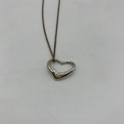 【中古品】【レディース】 TIFFANY&Co. ティファニー エルサ ペレッティ オープンハート ネックレス アクセサリー 182-251024-KS-06-tei カラー：シルバー 万代Net店
