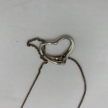 【中古品】【レディース】 TIFFANY&Co. ティファニー エルサ ペレッティ オープンハート ネックレス アクセサリー 182-251024-KS-06-tei カラー：シルバー 万代Net店
