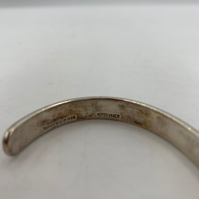 【現状渡し品】【メンズ/レディース】 TIFFANY&Co. ティファニー アトラス バングル ブレスレット アクセサリー 182-251024-KS-02-tei カラー：シルバー 万代Net店